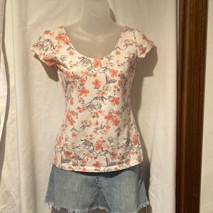 Garage floral tshirt